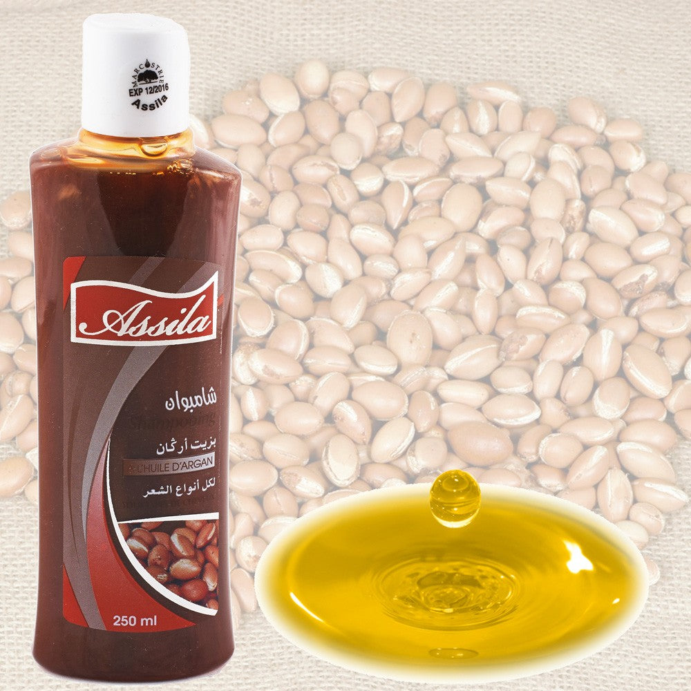 Champú Natural - Argán  - Assila - 250 ml - Nutre El Cabello