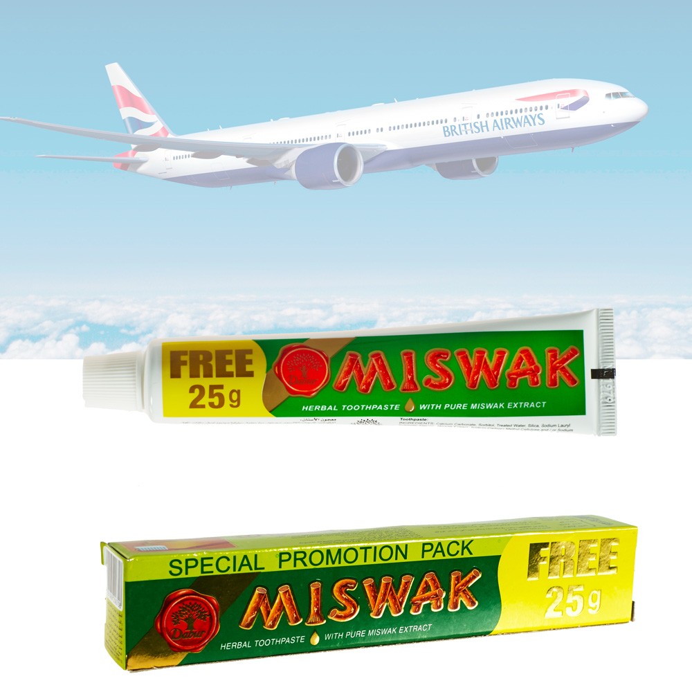 Dentífrico Natural Miswak Mini Viaje -Salvadora Persica 50+25 gr