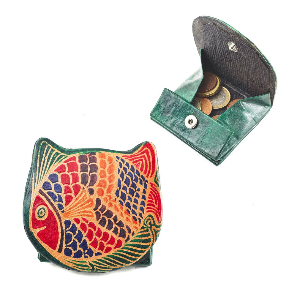 Carterita Piel Animales - Decorado Colores y Relieves-9 x 8 cm