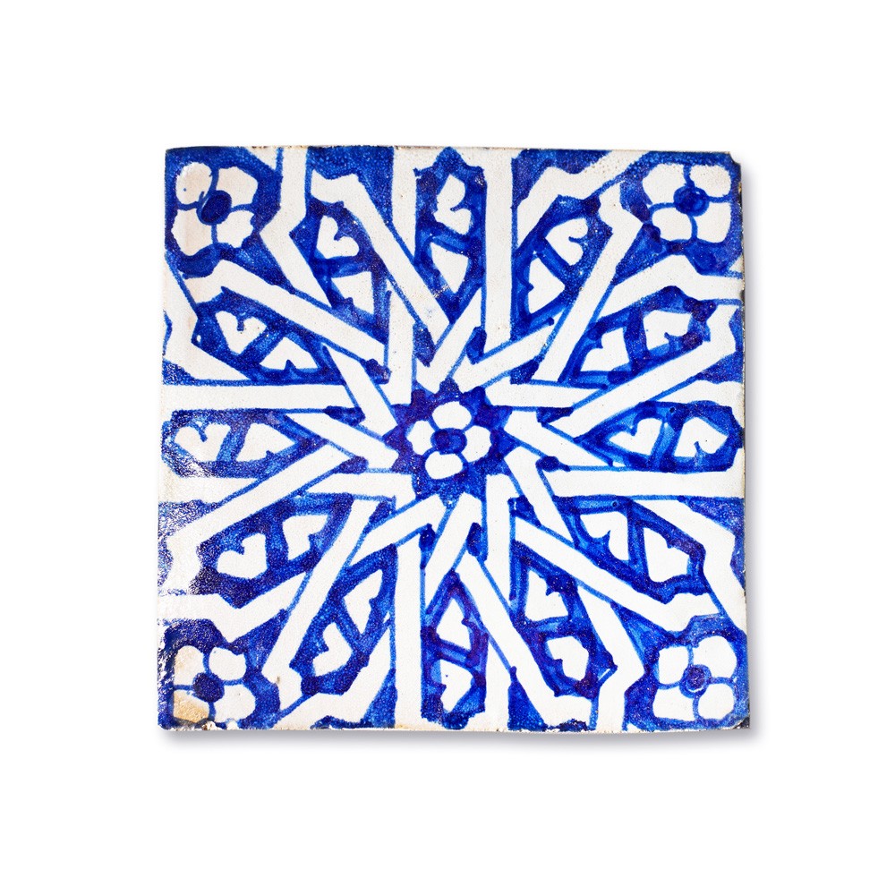 Azulejo Andalusí - 14,5 cm - Varios Diseños- Artesanal- Modelo 6