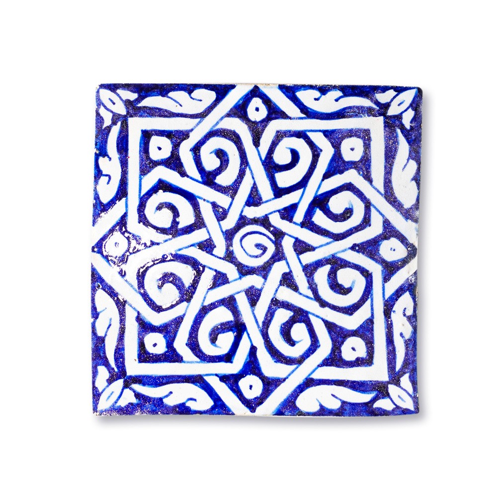 Azulejo Andalusí - 14,5 cm - Varios Diseños- Artesanal- Modelo 7