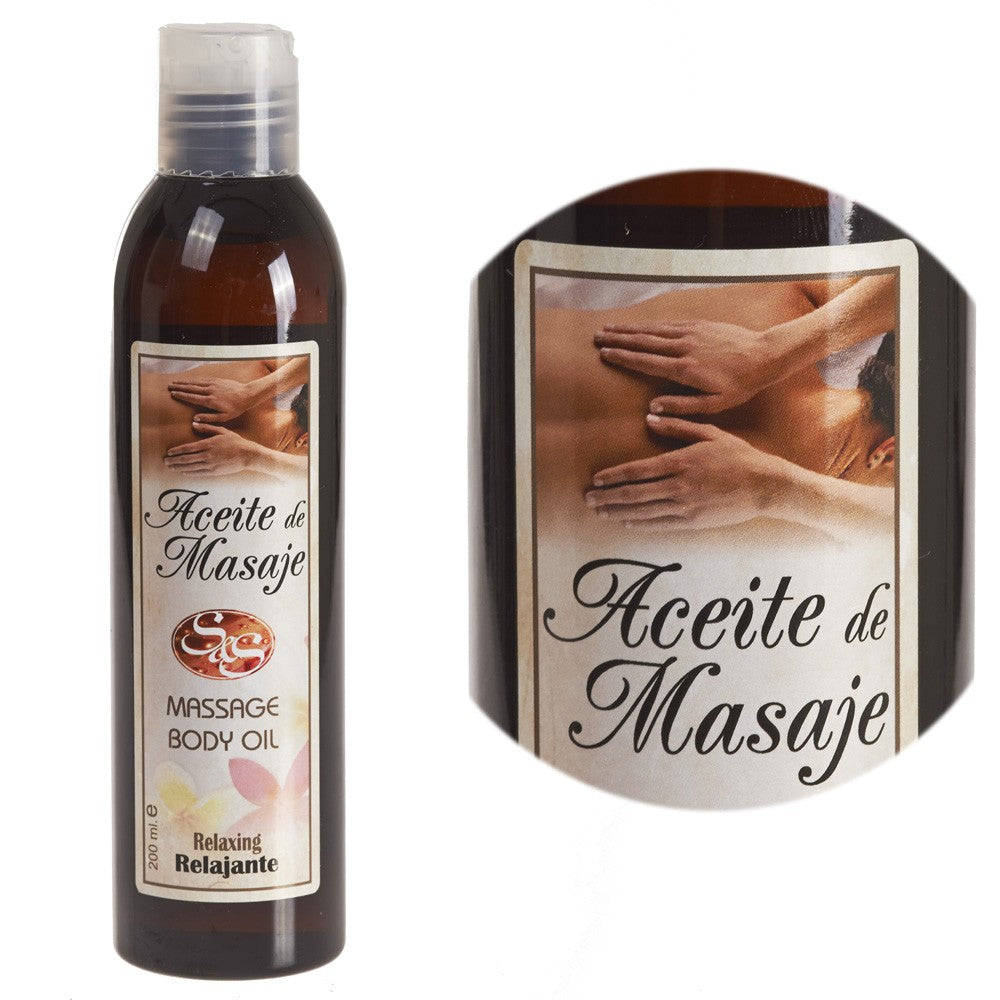 Aceite Masaje Relajante - Lavanda Albahaca Naranja  - 200 ml