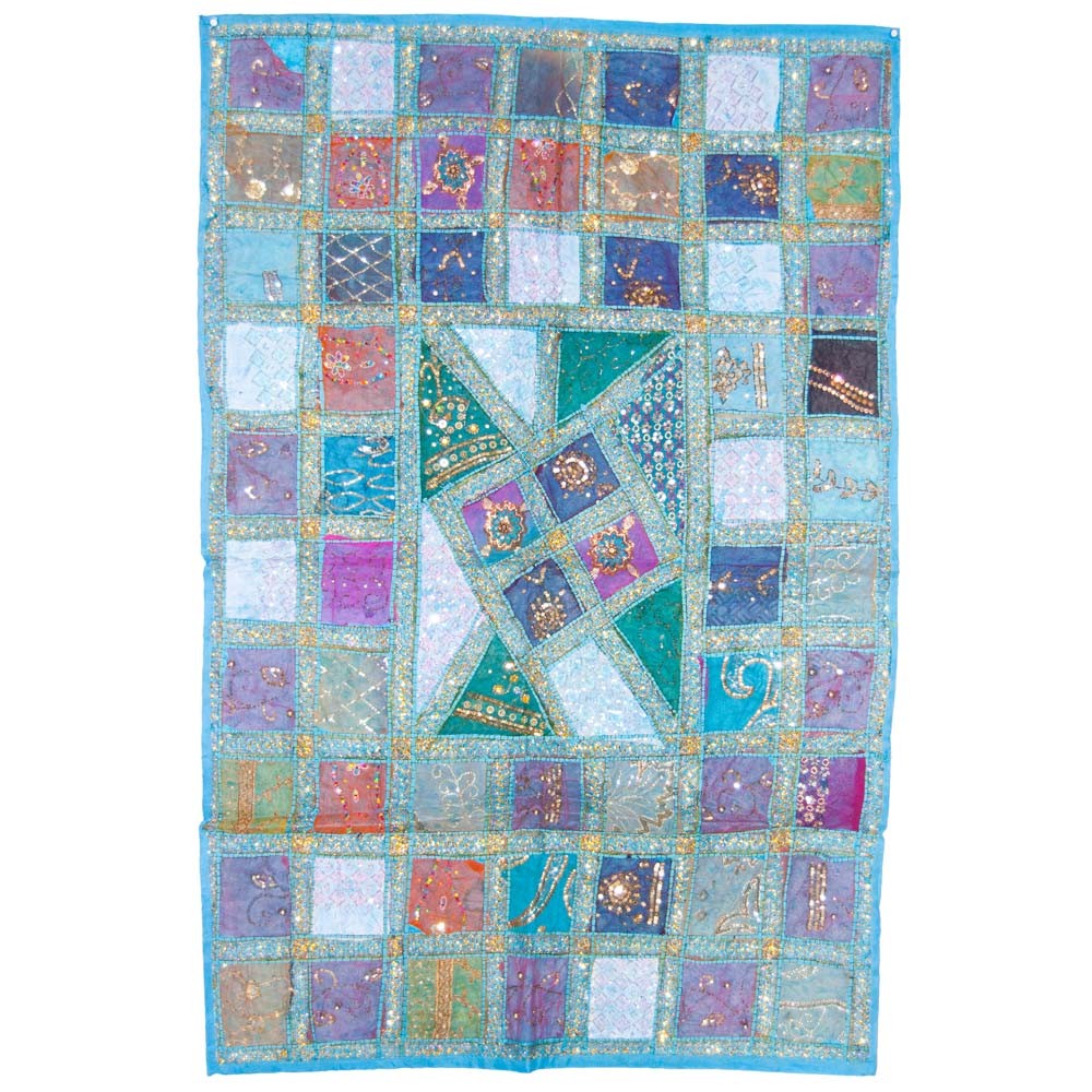 Tapete Bordados Dorados Grande - Gran Calidad - 150 x 100 cm