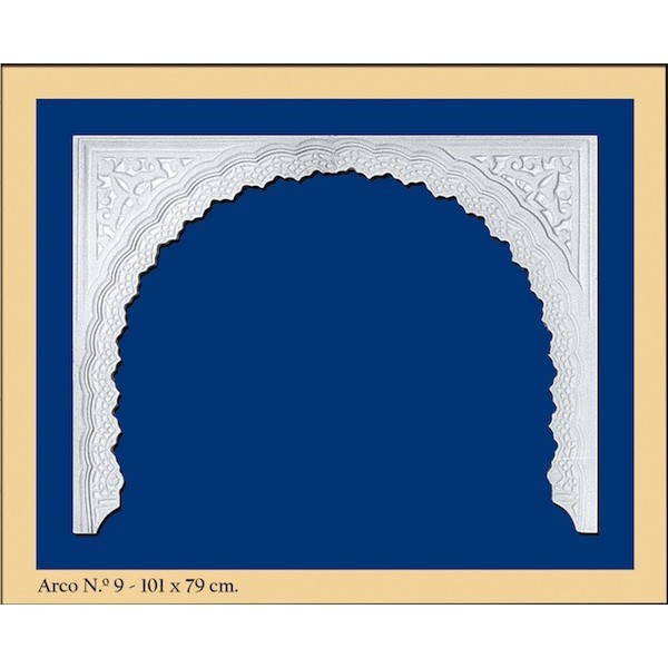 Arco Nº 9- Diseño Andalusí - 101 x 79cm