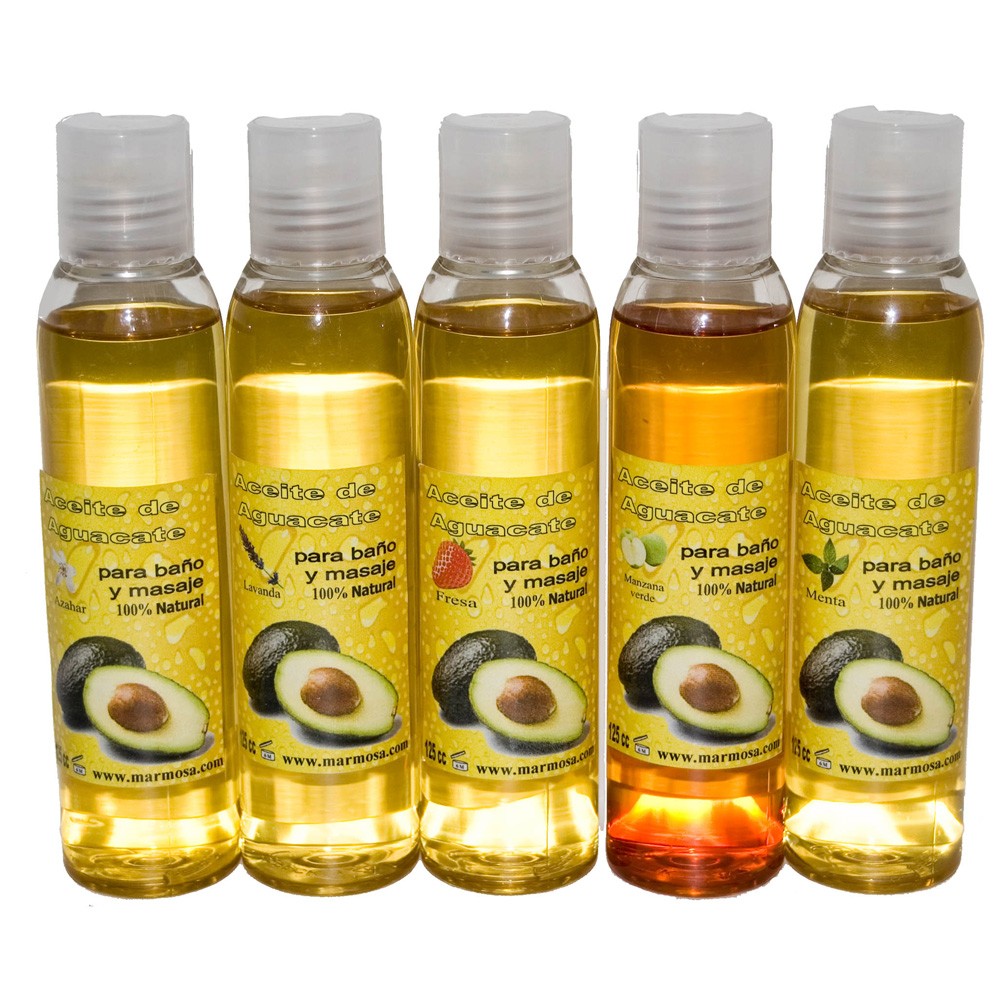 Aceite De Aguacate Corporal Con Esencia 125 ml. - Baño y Masaje