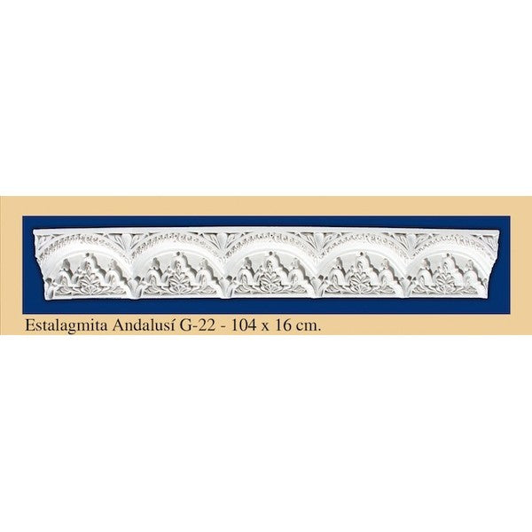 Estalagmita Andalusi - Escayola - 104 x 16 cm