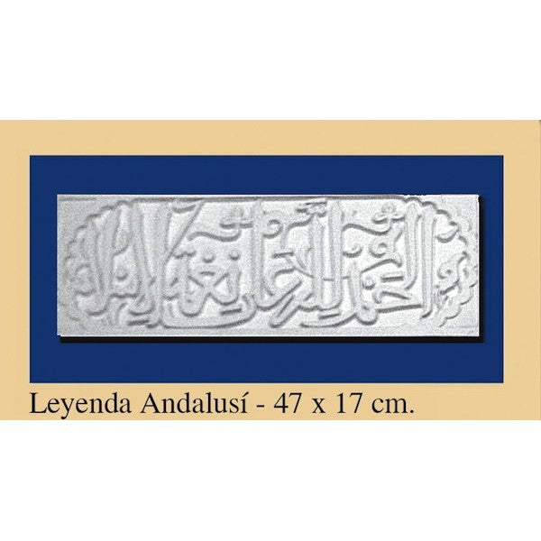 Leyenda Andalusi - Escayola - 47 x 17 cm