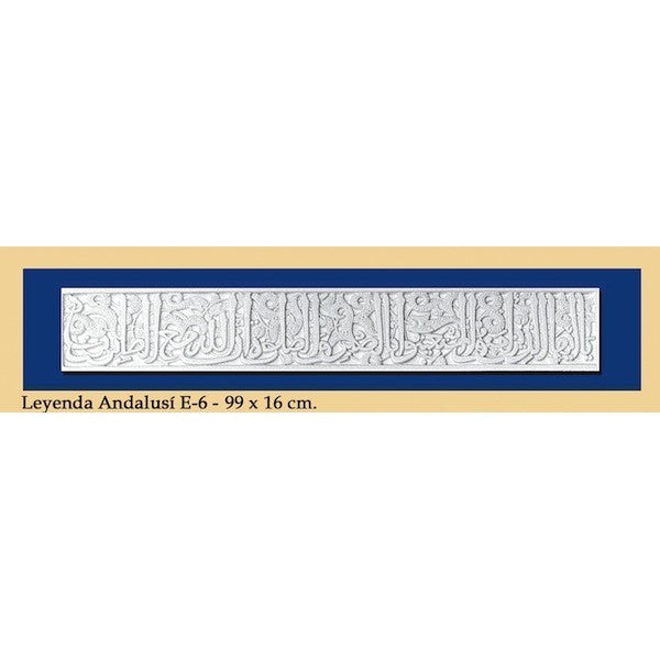 Leyenda Andalusi - Escayola - 99 x 16 cm