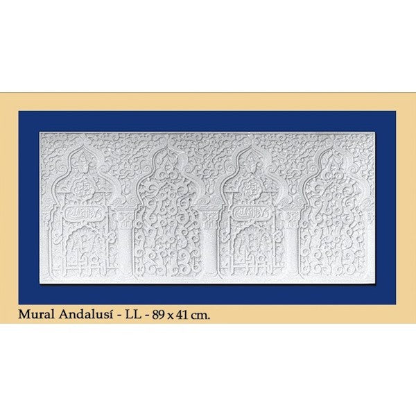 Mural Andalusi - Escayola - 89 x 41 cm