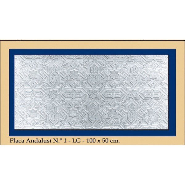 Placa Andalusi -Escayola - 100 x 50 cm
