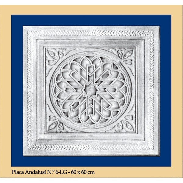 Placa Andalusi -Escayola - 60 x 60 cm