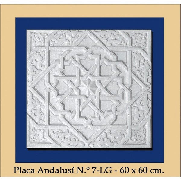 Placa Andalusi -Escayola - 60 x 60 cm