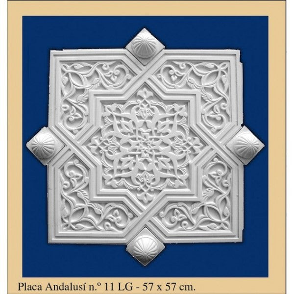 Placa Andalusi -Escayola - 57 x57 cm