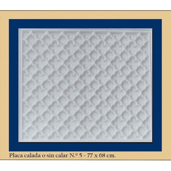 Placa Andalusi -Escayola - 77 x 68 cm