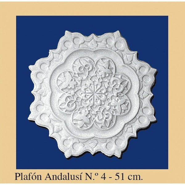 Plafon Andalusi - Escayola - 4 x 51 cm