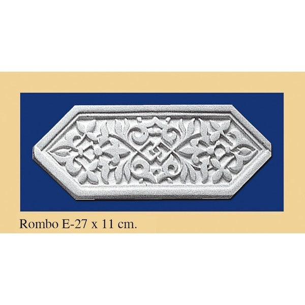 Rombo Andalusi - Escayola - 27 x 11 cm