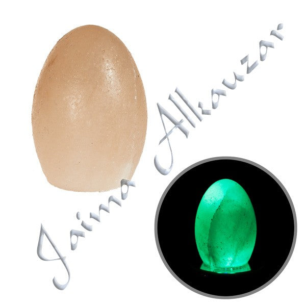Huevo Sal Himalaya Naranja- Mineral Natural -Base Color Opcional