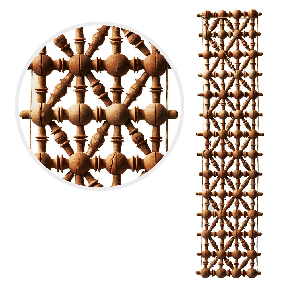 Celosia- Madera-Diseño- Árabe- 49 cm x 10 cm