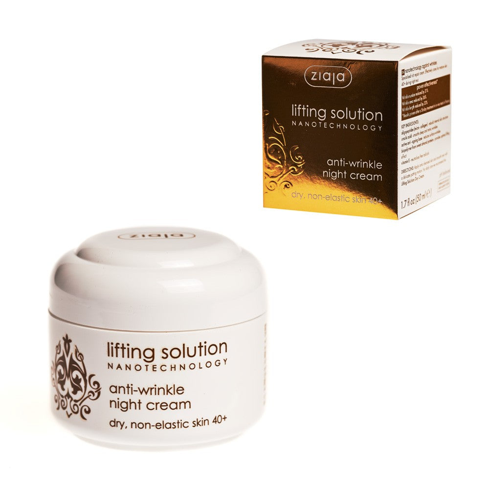 Crema Facial De Noche- Reductora De Arrugas- 50 ml