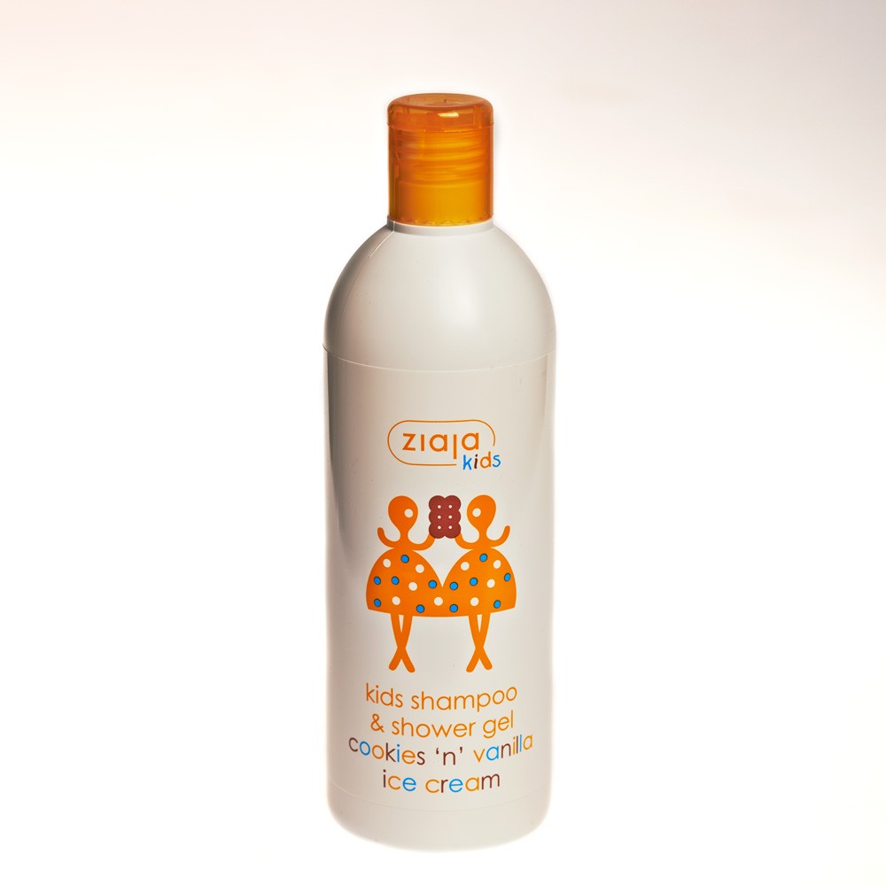 Gel Y Champú Para Niños- Galletas Y Helado De Vainilla- 400 ml