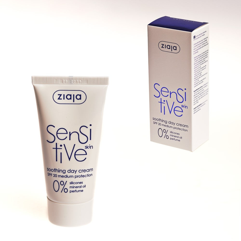 Crema De Dia Calmante-Pieles Sensibles- SPF20- 50 ml