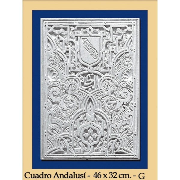 Cuadro Andalusi - Escayola - 42 x 32 cm