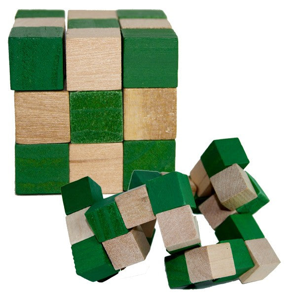 Juego Cubo Serpiente Andalucia - Ingenio - Rompecabezas - 5x5 cm