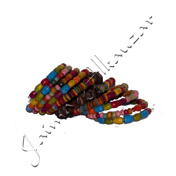 Brazalete Madera Muelle - Multicolor