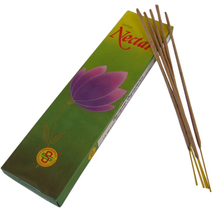 Incienso Satya Nectar - Flor De Loto - Esencia Floral