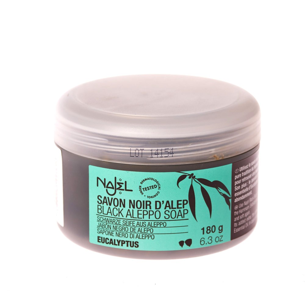 Jabón Negro De Alepo- Eucalipto- NAJEL- 150 g