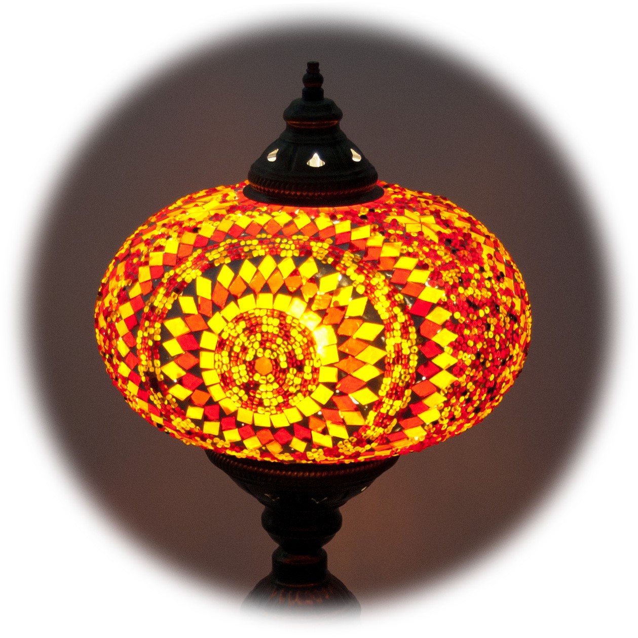 Lámpara Turca Mesa - 52 cm alto - Varios Colores