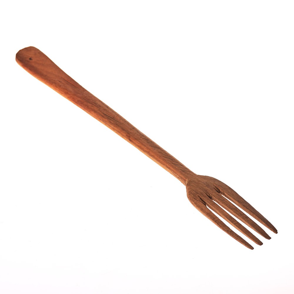 Tenedor Grande Madera - 100% Artesanal - 40 cm