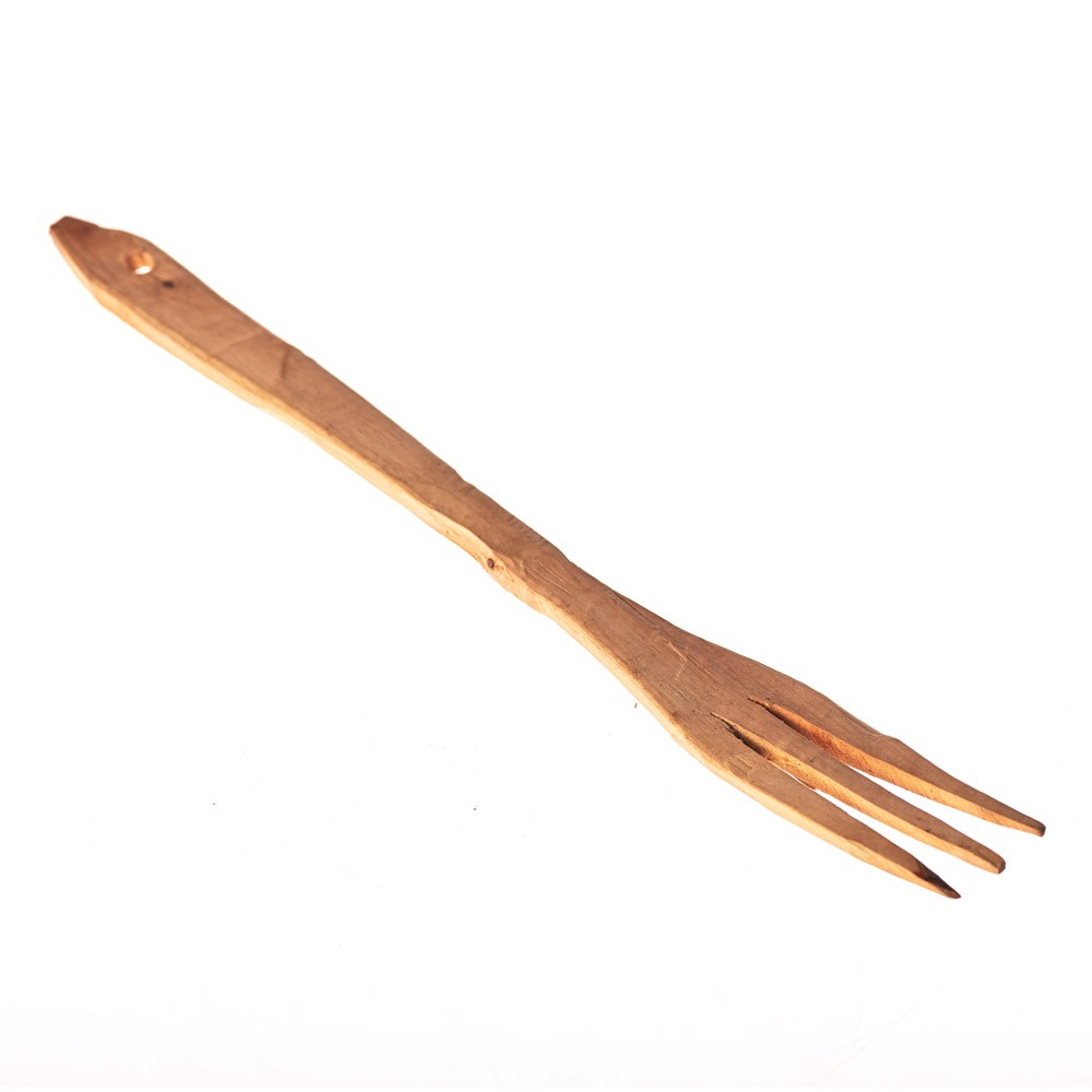 Tenedor  Madera - 100% Artesanal -24 cm