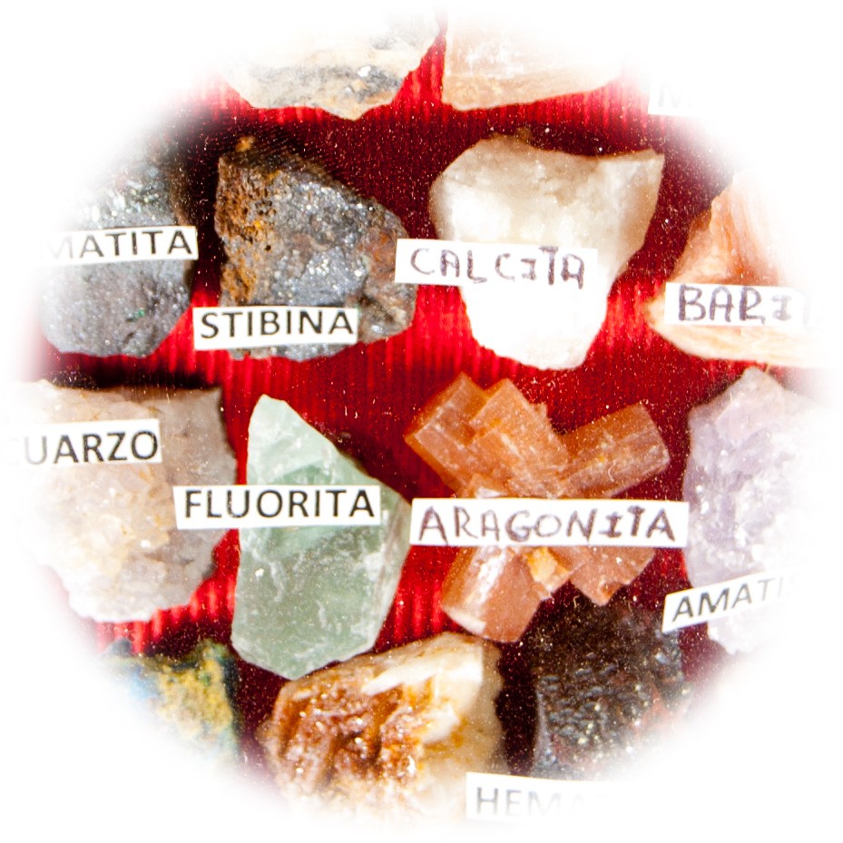 Colección Minerales - Vitrina Cristal - 2 Tamaños