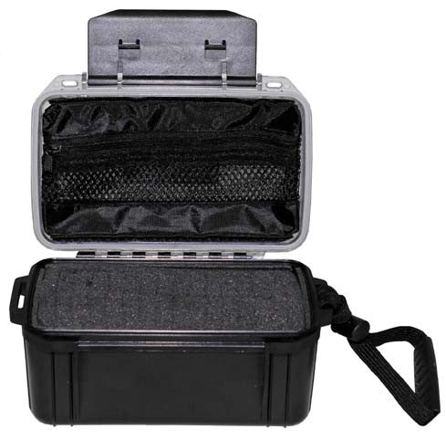 Caja estanca - Plástico- Resistente al agua-Bolsa de malla interior