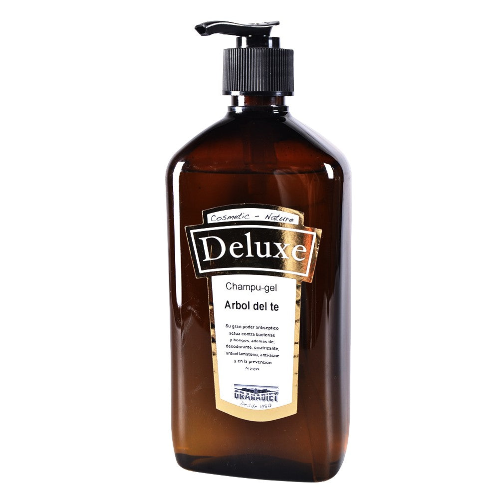 Champú-Gel - Árbol Del Té - Cosmética Natural - Deluxe - 500 ml