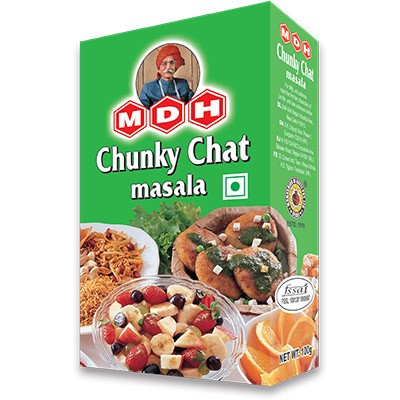 Chunky Chat Masala - Mezcla de Especias Para Ensaladas Y Salados - 100 g
