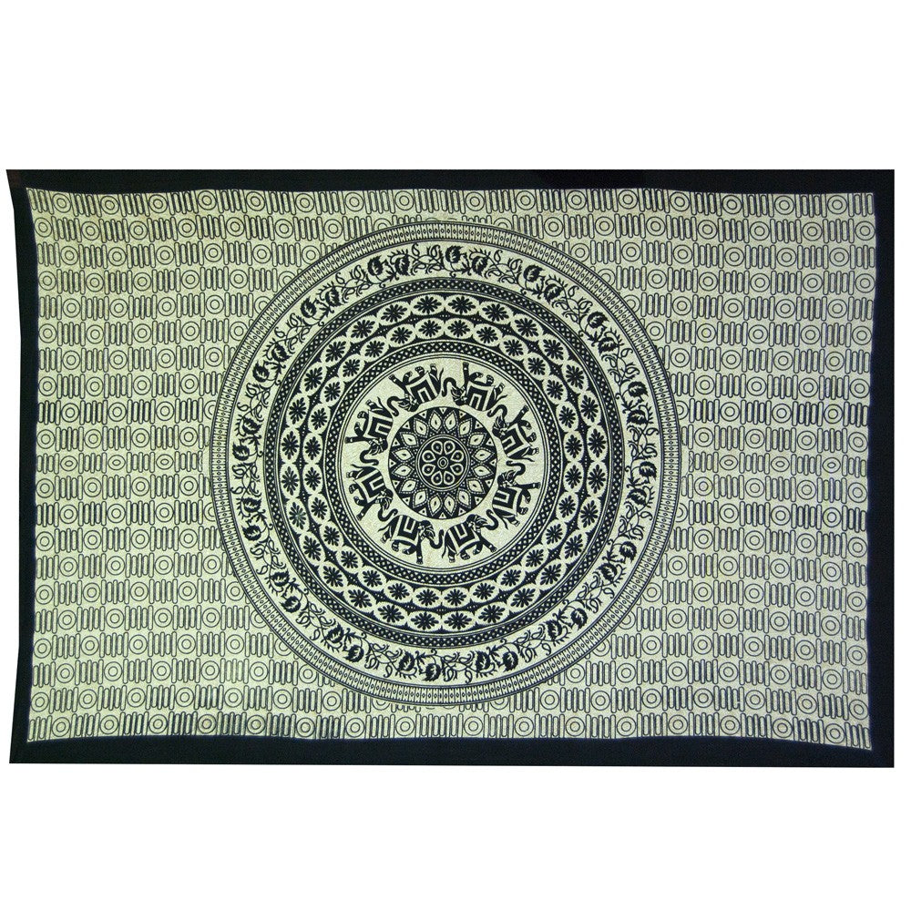 Tela India Esfera Elefantes - 140 x 210 cm