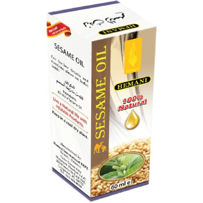 Aceite De Sésamo - HEMANI - 100% Natural - 60 ml