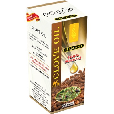 Aceite De Clavo - HEMANI - 100% Natural - 60 ml