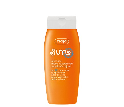 Loción Solar - ZIAJA - Baja Protección - SPF10 UVA + UVB - 150 ml