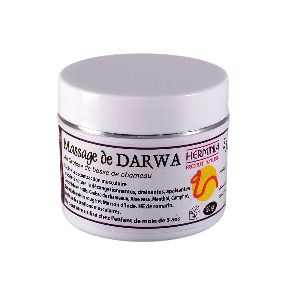 Crema - Masaje De Darwa - Con Grasa De Joroba De Camello -50 g