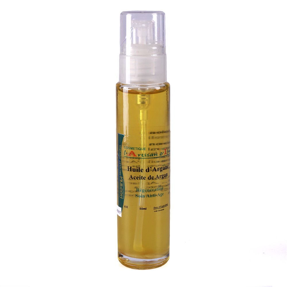 Aceite de Argán 100% Natural - Regenerador - Antiedad - 50 ml