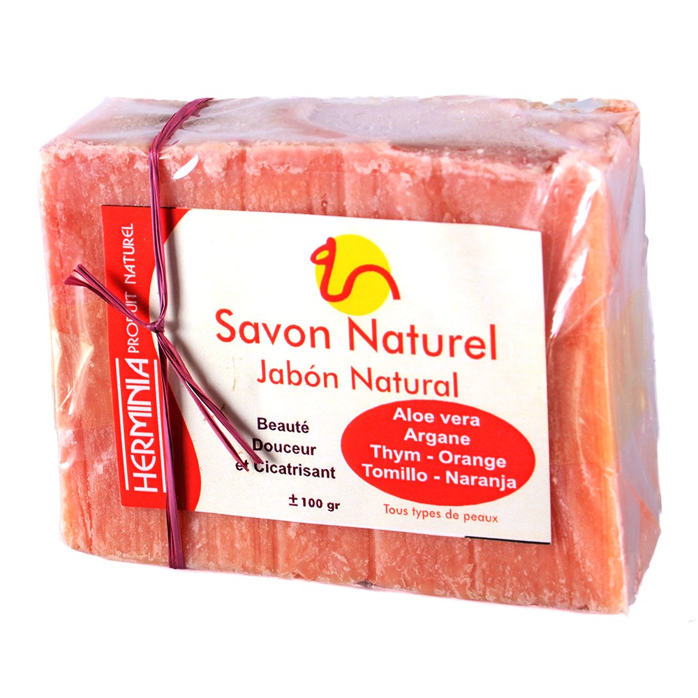 Jabón con Aceite de Argán Ecológico y Componentes Naturales