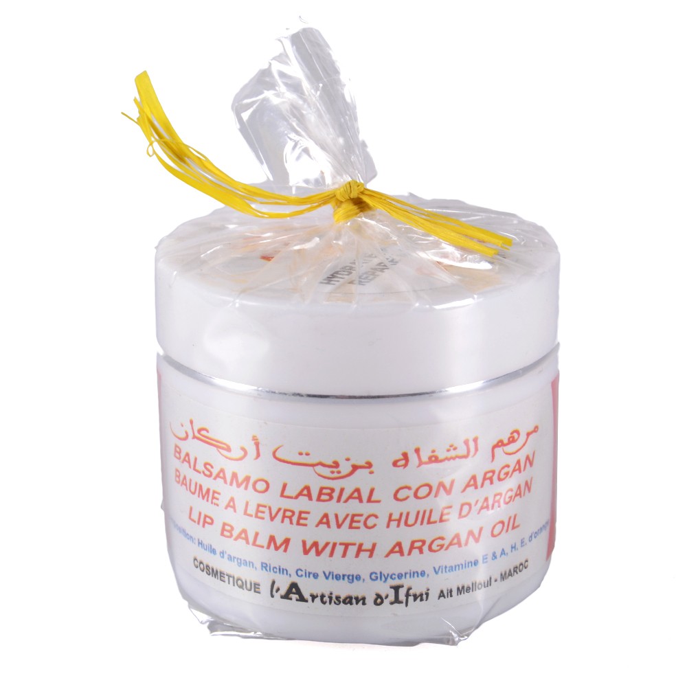 Protector Labial de Argán - Extracto de Naranja y Canela