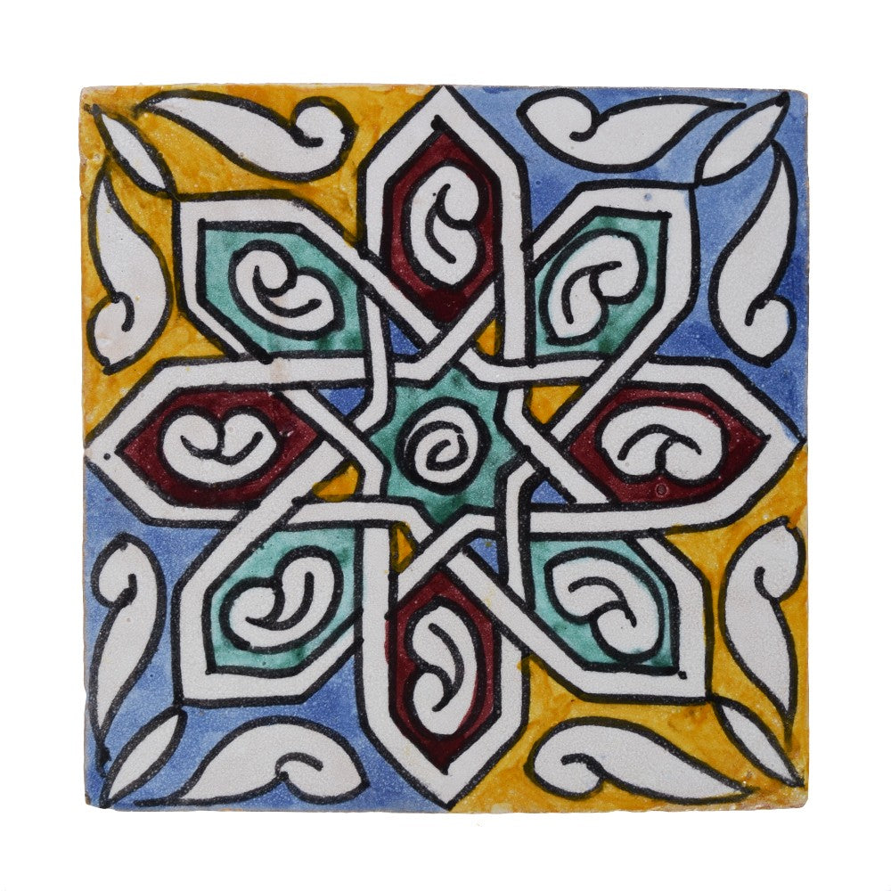 Azulejo Andalusí - 14'5 cm - Varios Diseños- Artesanal- Modelo 17