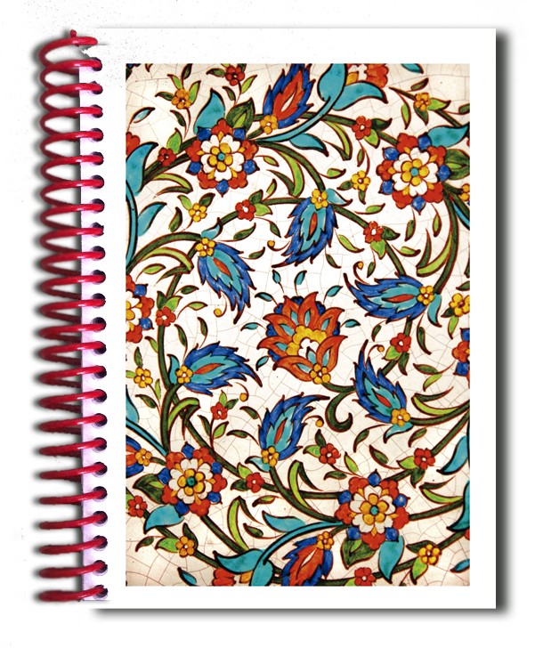 Libreta Diseño Mosaico - Souvenir Arabe - Tamaño A5 - 100 Hojas