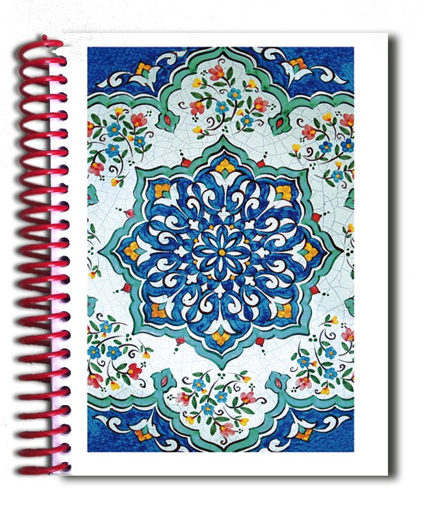 Libreta Diseño Mosaico - Souvenir Arabe - Tamaño A6 - 100 Hojas