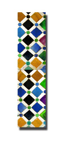 Marcapáginas - Solapa Magnética - Diseño Mosaico Árabe - Modelo 1 -  Producto Recomendado