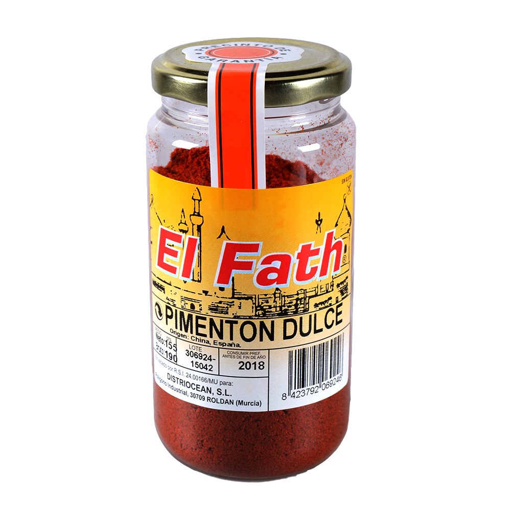 Pimentón Dulce - Especias Árabes - Bote 120 gr